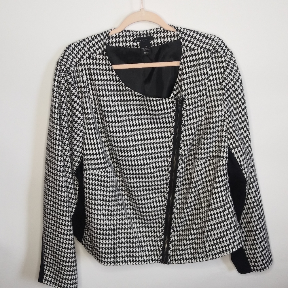 LANE BRYANT LONG SLEEVE ZIP UP JACKET/BLAZER, SIZE 28